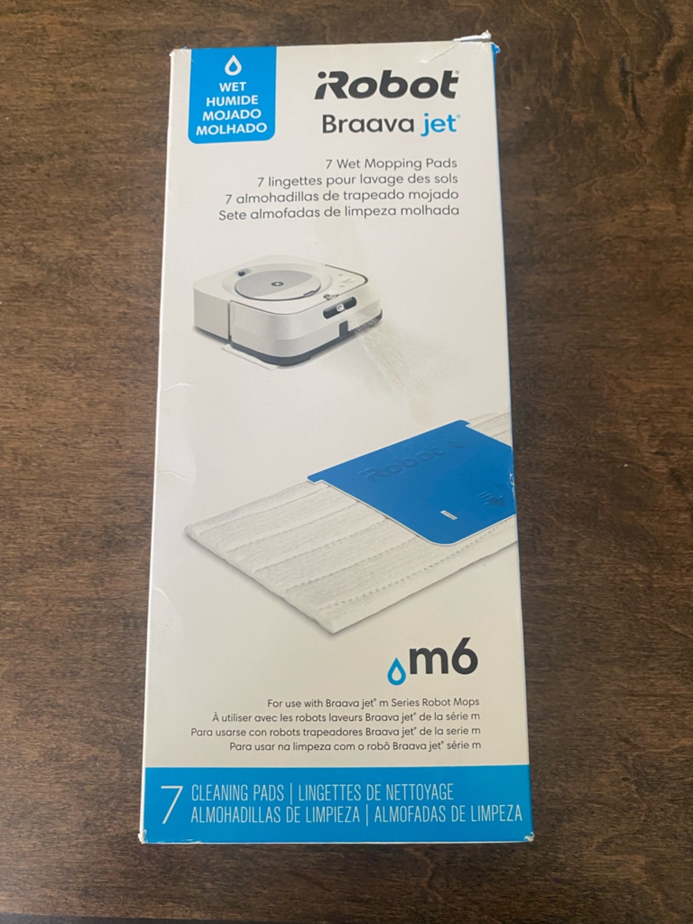 iRobot Braava Jet m6 Replacement Wet Mopping Pads - 7 Count - Genuine OEM